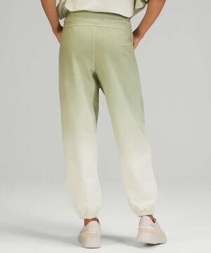 Lululemon LA Super High Rise Jogger Green Fern Ombré Wash Size 4 - 6 Small